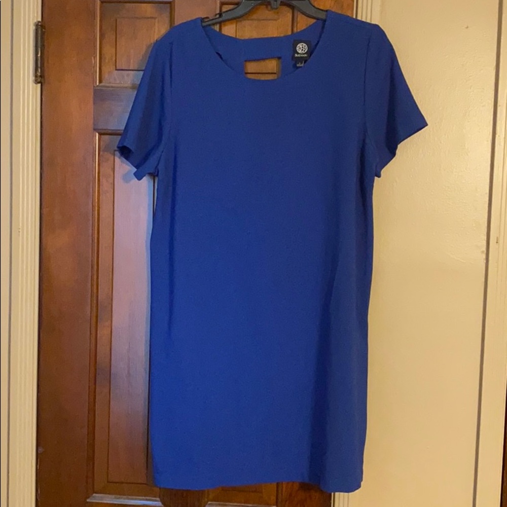 Blue Work and Play dress